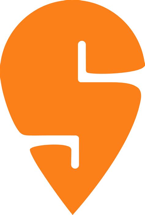 Swiggy logo in transparent PNG and vectorized SVG formats