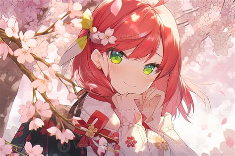 Red Hair Red Eyes Anime Girl Girls With Red Hair Anim - vrogue.co