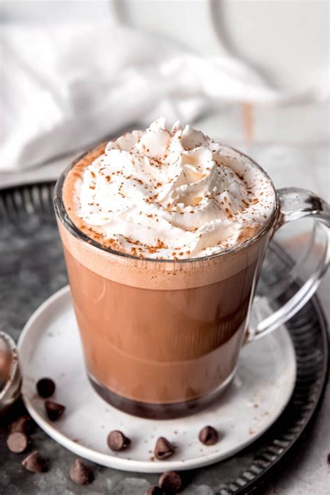 Homemade Mocha Latte (Starbucks Copycat) - coffeecopycat.com