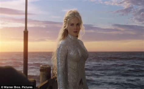 Nicole Kidman, 51, stuns in tight lycra costume as mermaid warrior ...