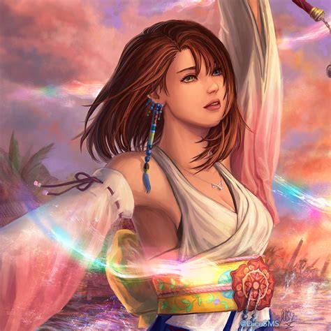 FF10 - Yuna by DiceSMS on DeviantArt