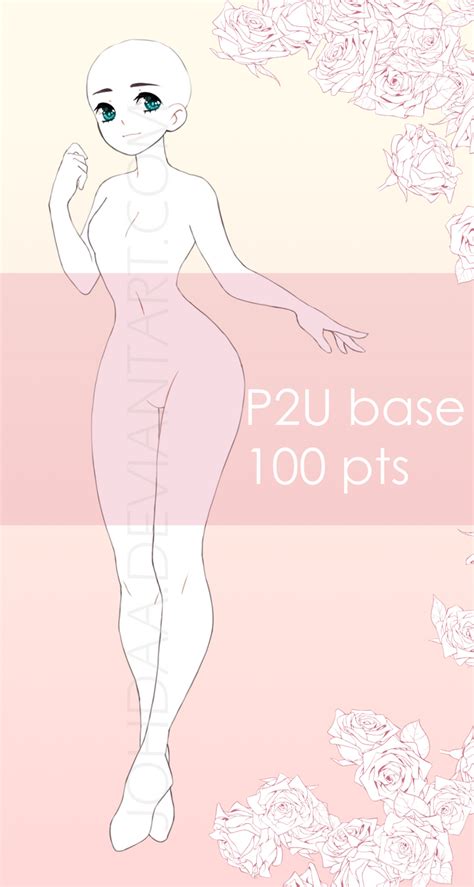 P2U BASE | Full Body - 100 pts by johdaa on DeviantArt