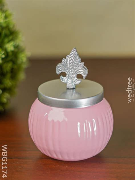 Decorative Dry fruit Jar with Lid - WBG1174 - WBG1174 at Rs 159.00 | Gifts for all occasions by ...