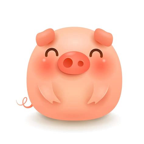 The Fat Little Pig 273847 Vector Art at Vecteezy