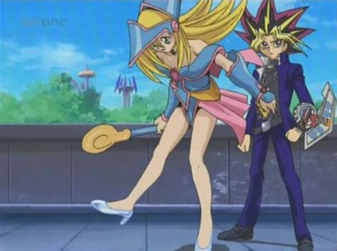 Anime Feet: Yu-Gi-Oh!: Dark Magician Girl (Re upload)