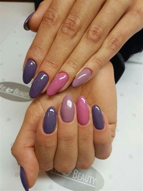 #beautynails | Purple gel nails, Gel nail designs, Winter nails