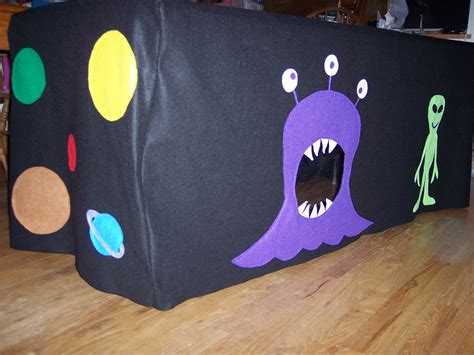 Table Cloth Fort Space Alien Play Fort 6 Foot Banquet Table - Etsy