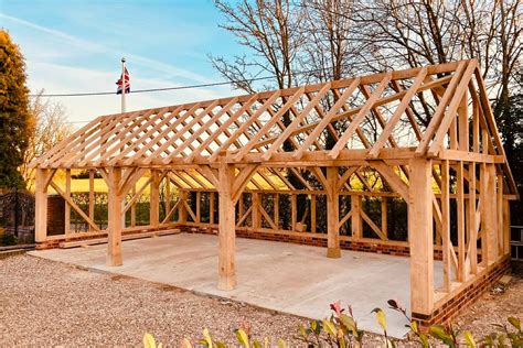 Oak Frame Garages - InWood Developments