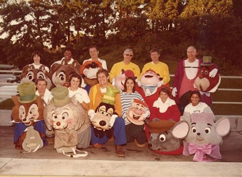 unmasked Disney mascot | Disney friends, Disney cast member, Disney theme parks