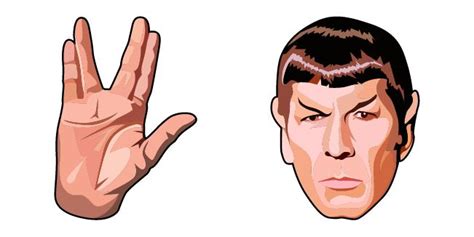 Star Trek Spock & Vulcan Salute Hand | Star trek spock, Star trek, Star trek tv series