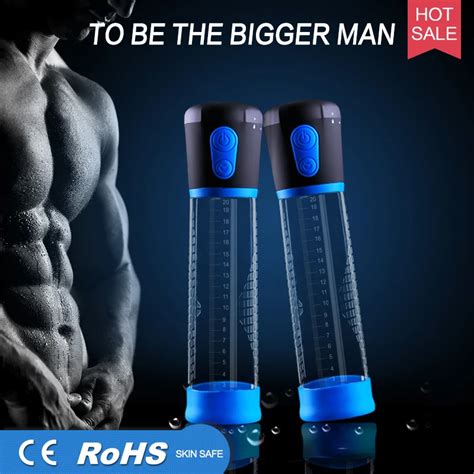 Electric automatic Penis Pump Penis Enlarger Vacuum Pump Penis Extender Man Sex Toys Penis ...