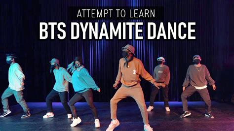 I tried to learn BTS Dynamite dance & this is what happened - YouTube