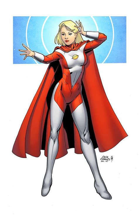 Saturn Woman | Saturn girl, Legion of superheroes, Superhero art