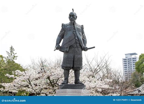 Toyotomi Hideyoshi Statue at Osaka Castle Park Stock Image - Image of ...