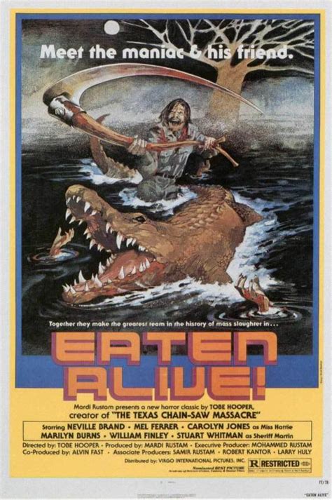 People of the Black Circle: Movie Poster of the Week: Eaten Alive (1976)