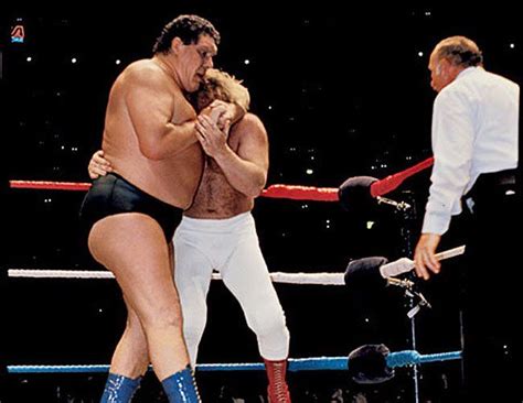 Andre vs Big John Studd | WWF | Pinterest