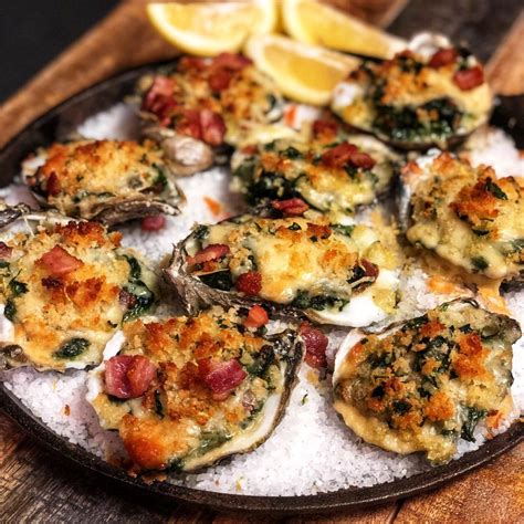 Oysters Rockefeller | Charlotte Fashion Plate | Recipe | Oyster recipes, Seafood dinner, Seafood ...
