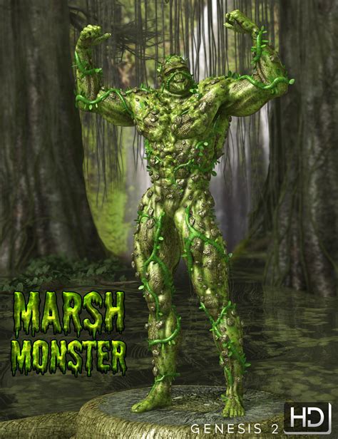 Marsh Monster HD | Daz 3D