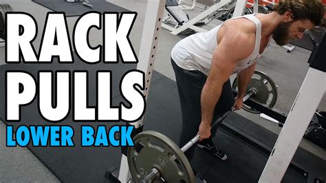 Rack Pulls | Lower Back | How-To Exercise Tutorial - YouTube