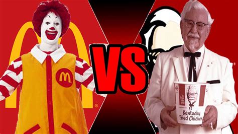 Ronald McDonald vs Colonel Sanders by ChaosServant12345 on DeviantArt