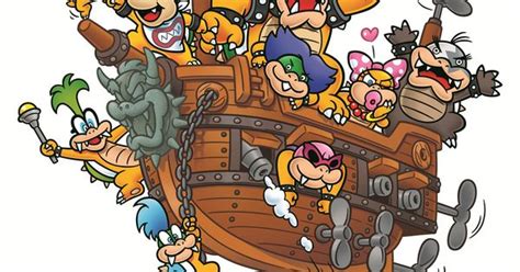 Koopalings_Airship_Artwork.jpg 4.000×4.000 pixels | Vintage 2D Super ...