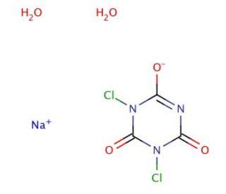 Sodium dichloroisocyanurate dihydrate | CAS 51580-86-0 | SCBT - Santa Cruz Biotechnology