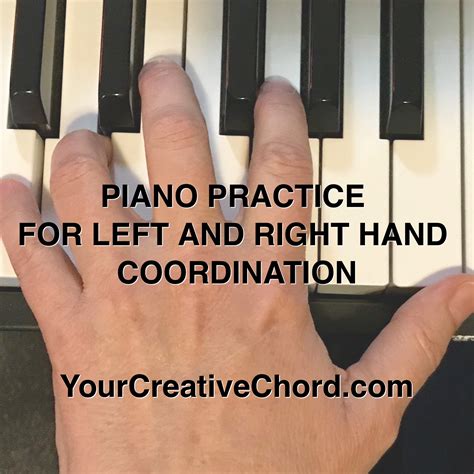 HOW TO PRACTICE PIANO TO DEVELOP LEFT AND RIGHT HAND COORDINATION | Piano music lessons, Piano ...