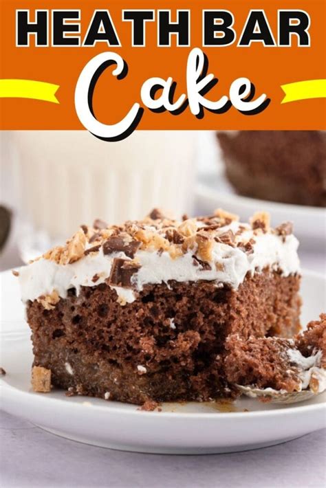 Heath Bar Cake (Easy Dessert Recipe) - Insanely Good