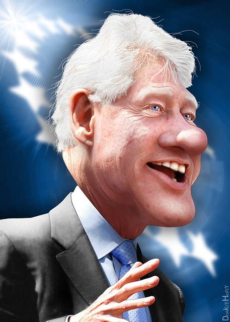 Bill Clinton - Caricature | Flickr - Photo Sharing!