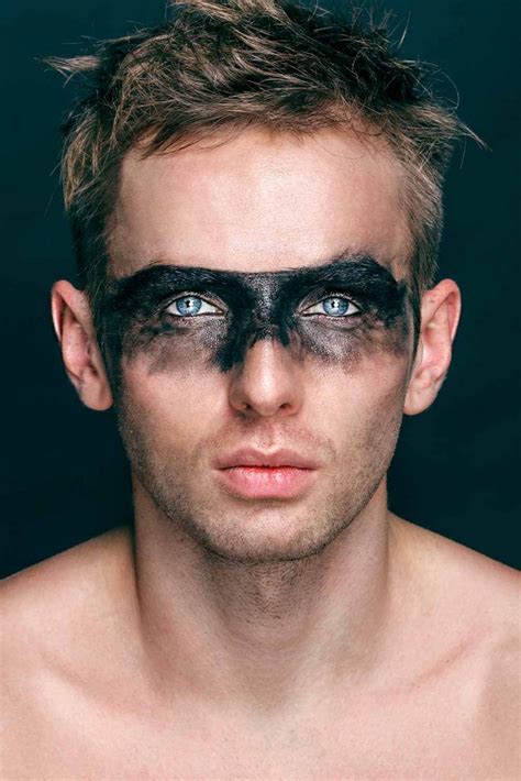 Halloween Makeup Ideas For Men | Maquillaje masculino, Maquillaje hombre, Peinados