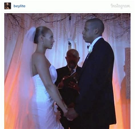 Jay-Z and Beyonce Show Off Wedding Photo