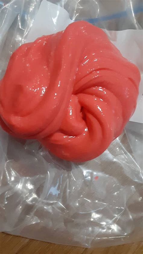 Red glossy slime 8 oz | Etsy