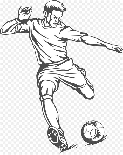 Footballer Drawing at GetDrawings | Free download