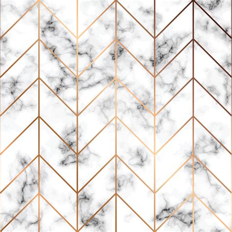 Vector marble texture, seamless pattern design with golden geome - Allo Escape