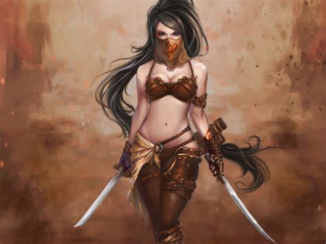 Warrior Girl - Fantasy Wallpaper (23124527) - Fanpop