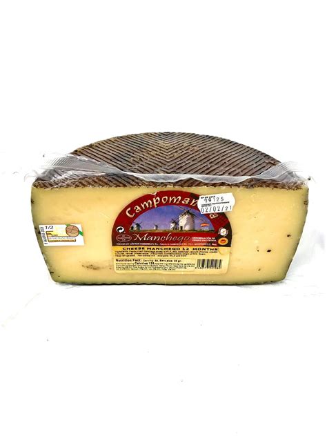 Manchego Cheese 12 months Aged 3.3 lb – Europea Food