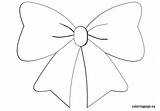 Cheer Bow Coloring Pages sketch template