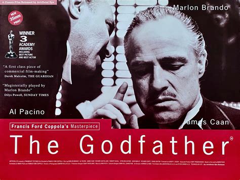 Original The Godfather Movie Poster - Marlon Brando - Al Pacino - Mafia