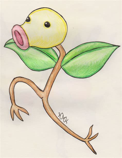 Bellsprout by Shabou on DeviantArt