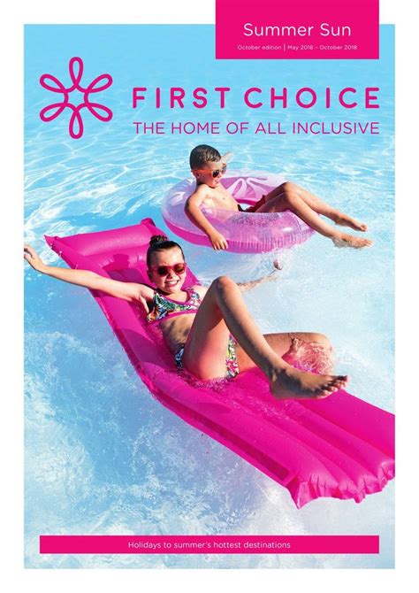 www.firstchoice.co.uk the home of all inclusive