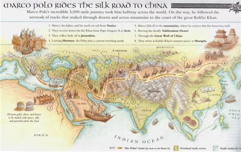 Marco Polo’s journey to China. - Maps on the Web