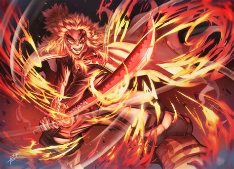 Kyojuro Rengoku Demon Slayer