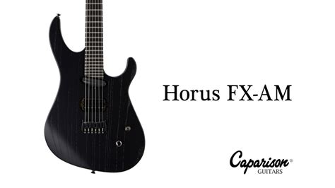 【ギター・レビュー】Caparison Horus FX-AM - cloudchair official website