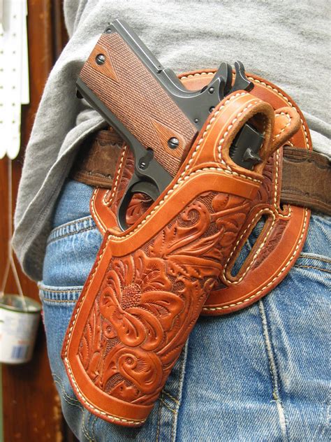 1911 Holsters, Wild Bunch, Will Ghormley - Maker Leather Holster Pattern, Leather Knife Sheath ...