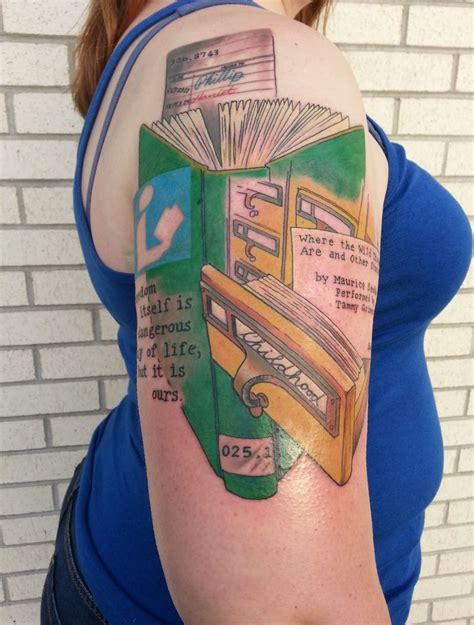 Pin by Addison Degginger on Tattoo | Librarian tattoo, Librarian style, Library shirts