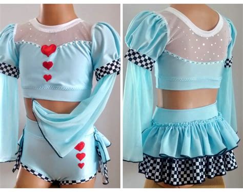 Alice in Wonderland Inspired Costume Alice Dance Performance Costume ...