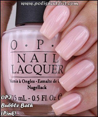 OPI Bubble Bath Nail Lacquer by OPI - GREAT FOR WORK. | Pink nail ...