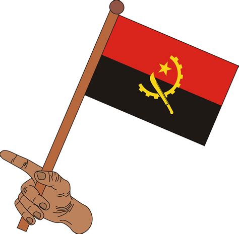 Angola Flag PNG Picture | PNG Mart