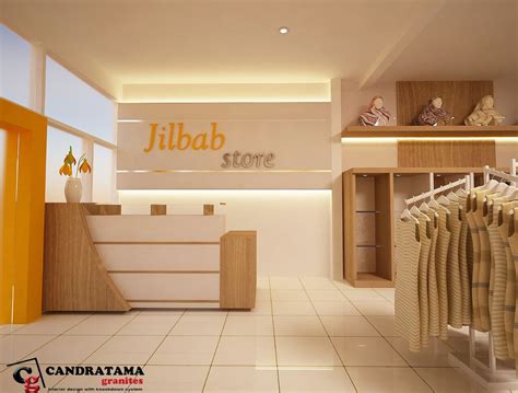 Desain Interior Toko Baju Minimalis - Homecare24