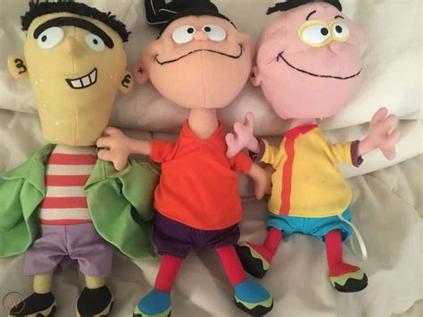 RARE Ed, Edd, n Eddy bobblehead plush toys Cartoon Network | #1823144447